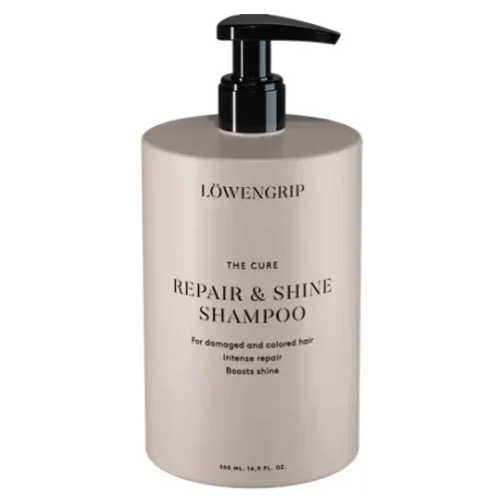 Löwengrip The Cure Repair & Shine – Plaukus regeneruojantis šampūnas 500 ml