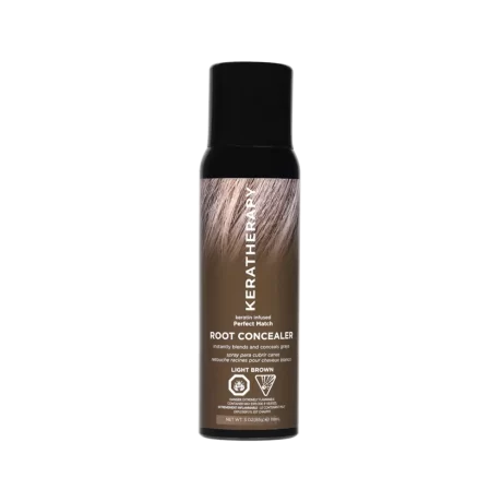 Keratherapy Perfect Match Gray Root Concealer Light brown