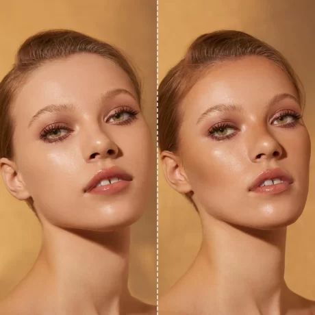 Mesauda Bronze Venus Compact Bronzer before and after