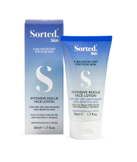 Sorted Skin Intensive Rescue Face Lotion pack