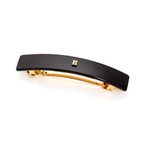 BALMAIN HAIR Barrette Medium Black