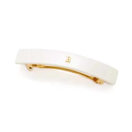 BALMAIN HAIR Barrette Medium White