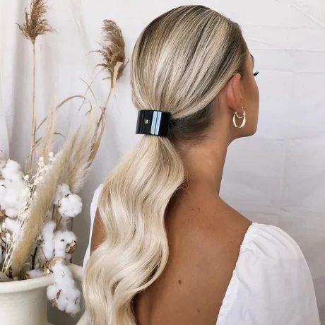 BALMAIN HAIR Elastique pour Cheveux Black (1)