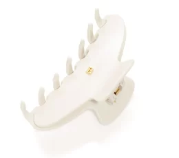 BALMAIN HAIR Pince à Cheveux Large White — Plaukų segtukas
