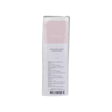 Bebaré Nonwoven Strips for Epilation