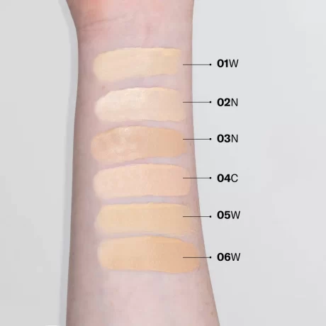 Mesauda Chrono Flawless Foundation Examples